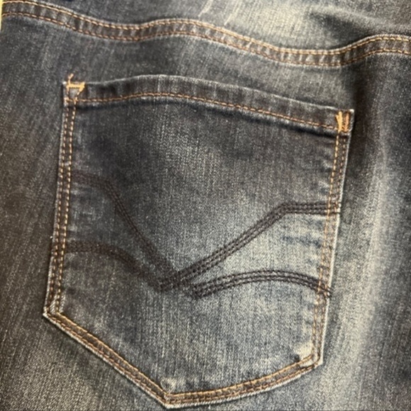 Vintage America Blues Plus size 22 boho crop  dark wash - Picture 5 of 8